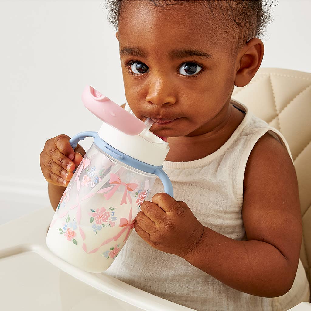 Itzy Ritzy - *NEW* Itzy Sips™ - Straw Cup With Snap-Close Lid