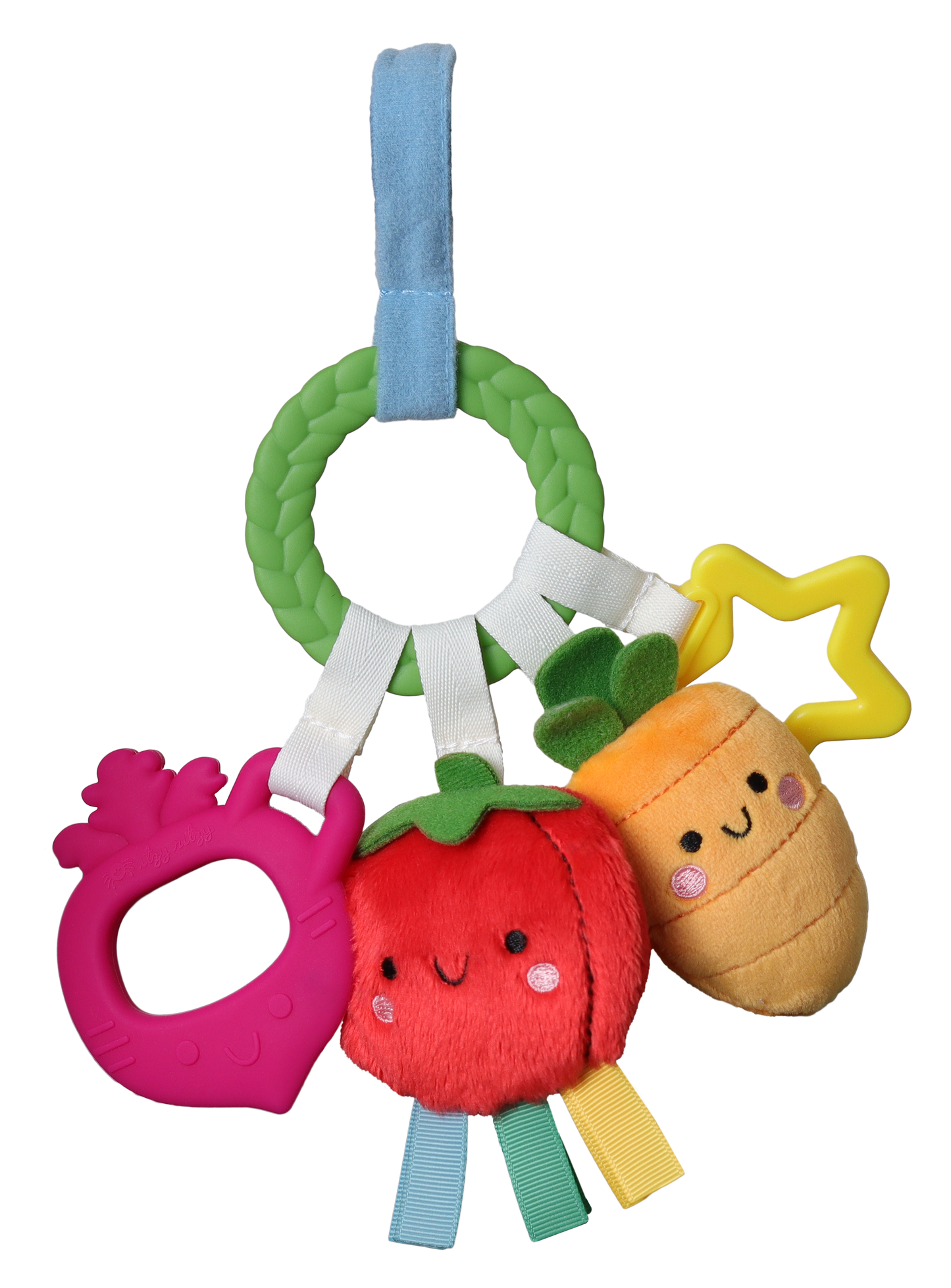 Itzy Ritzy - Bitzy Busy Ring™ Teething Activity Toy - Farm