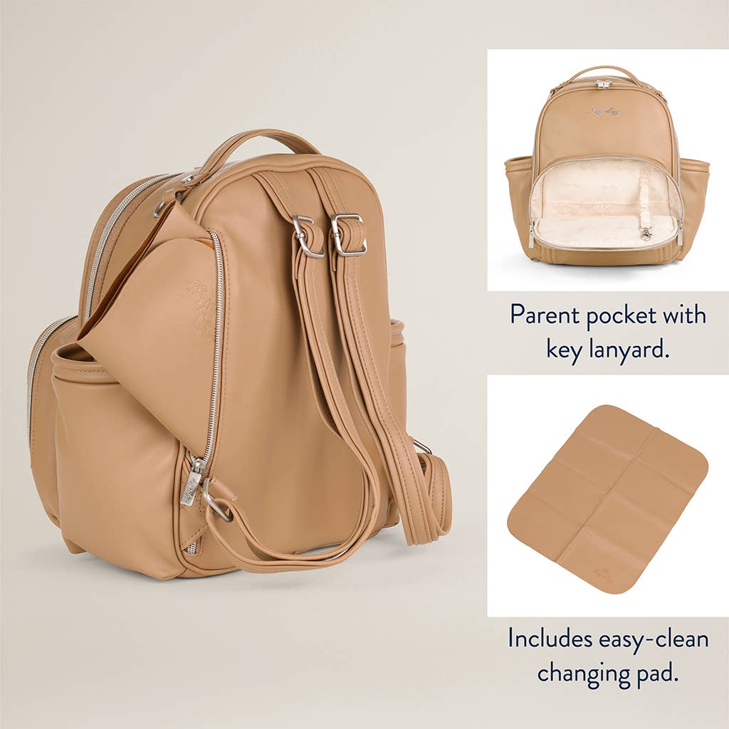 Itzy Ritzy - Chai Itzy Mini Plus™ Diaper Bag Backpack