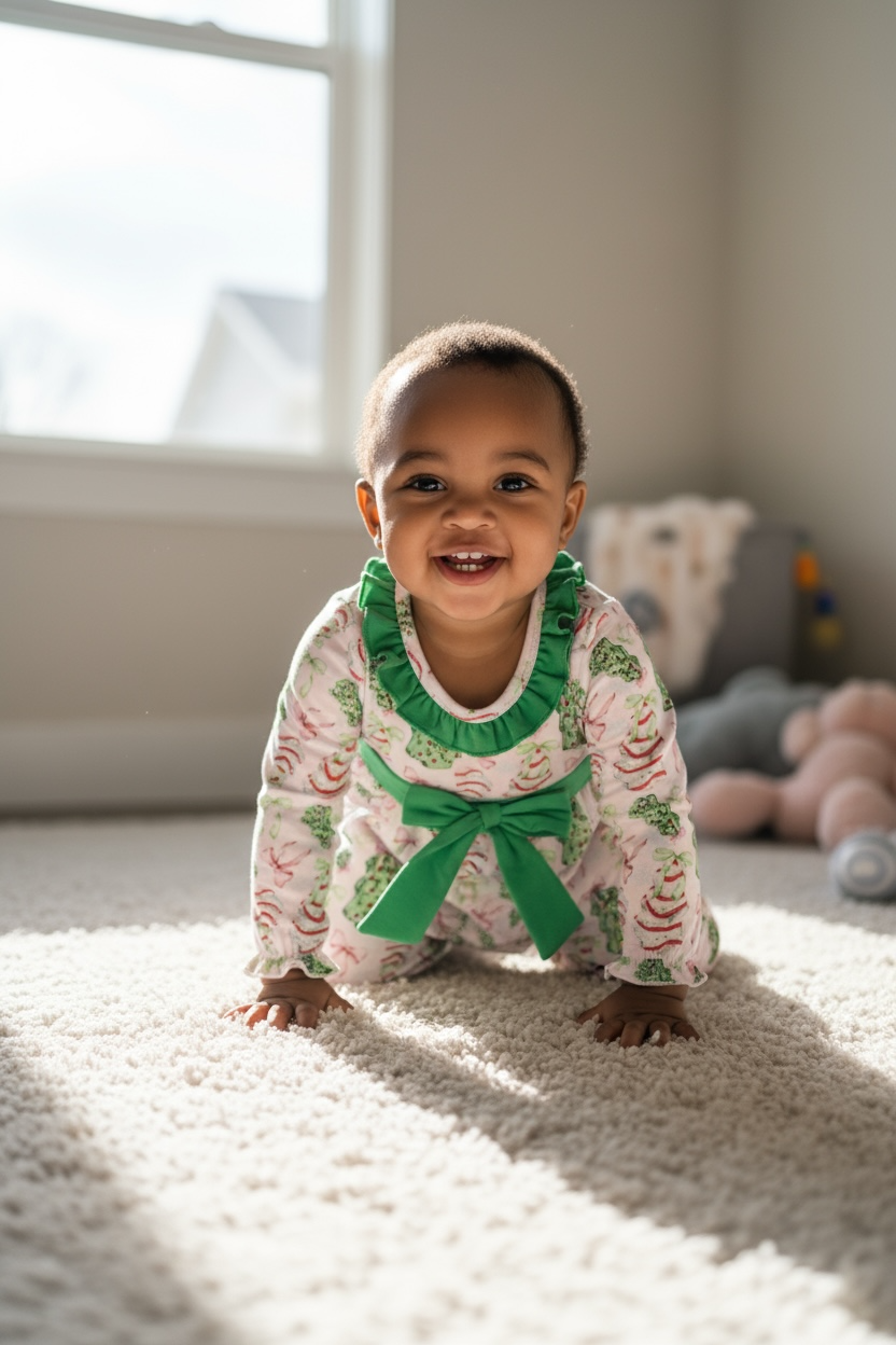 Max and Pippa - Snack Cakes Romper