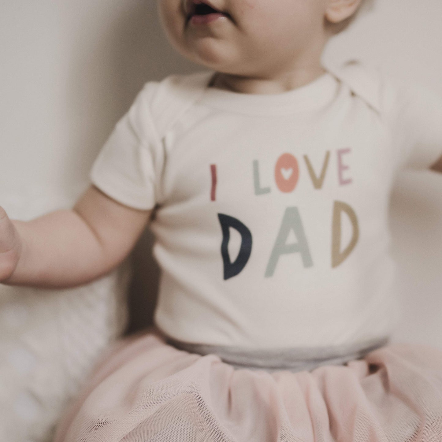 Finn + Emma - organic bodysuit | love dad