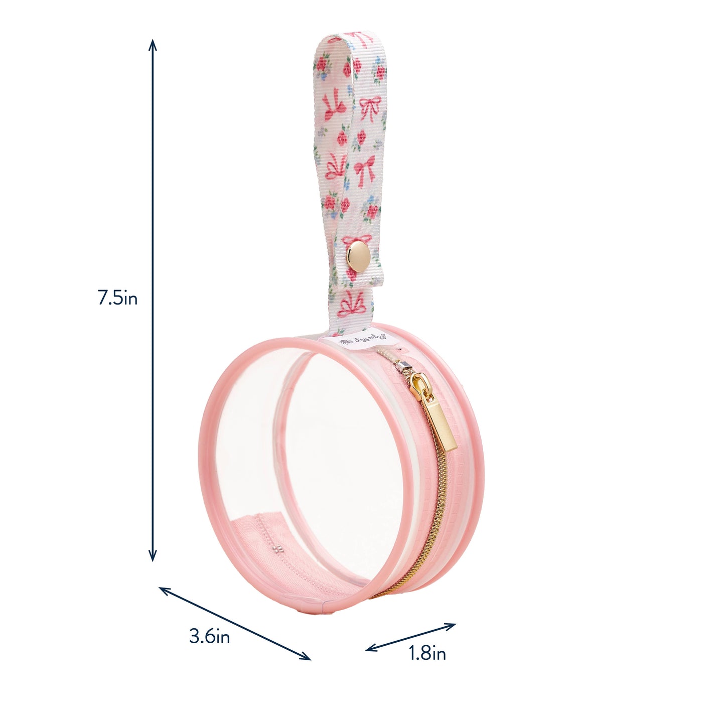 Itzy Ritzy - *NEW* Itzy Paci Case™ - Ribbons & Roses