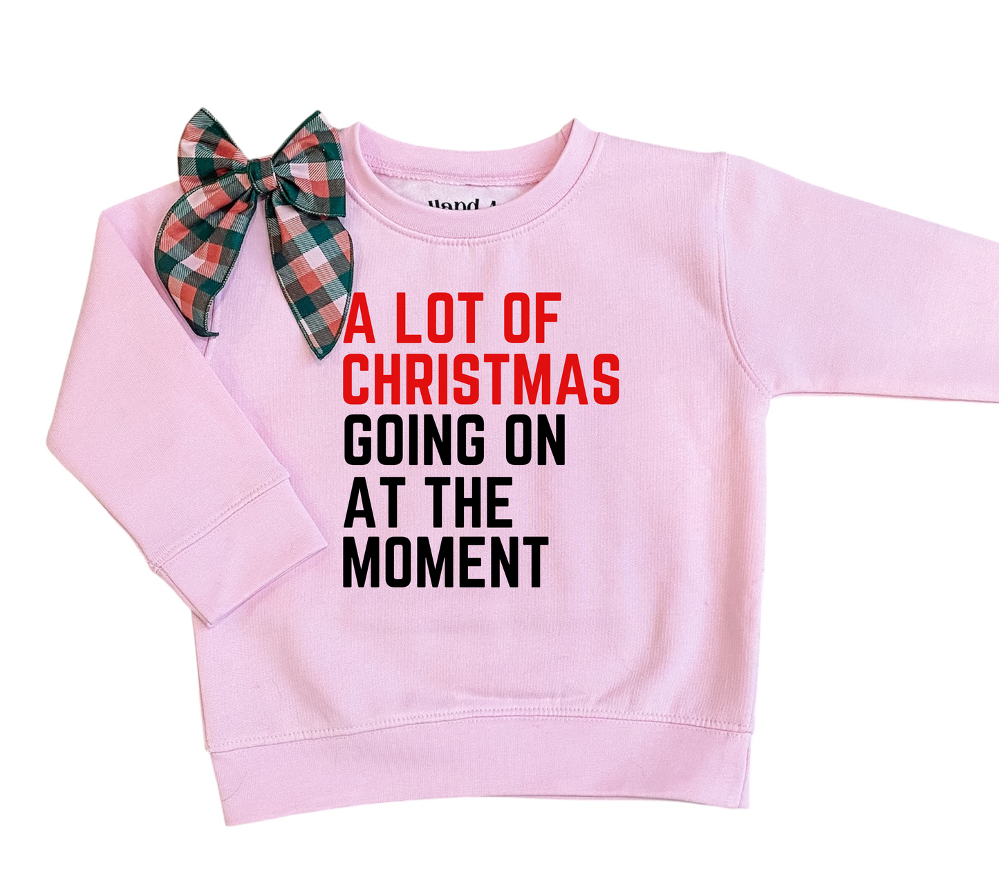 Holland Ave Clothing - Taylors Christmas | Girls Holiday Sweatshirt