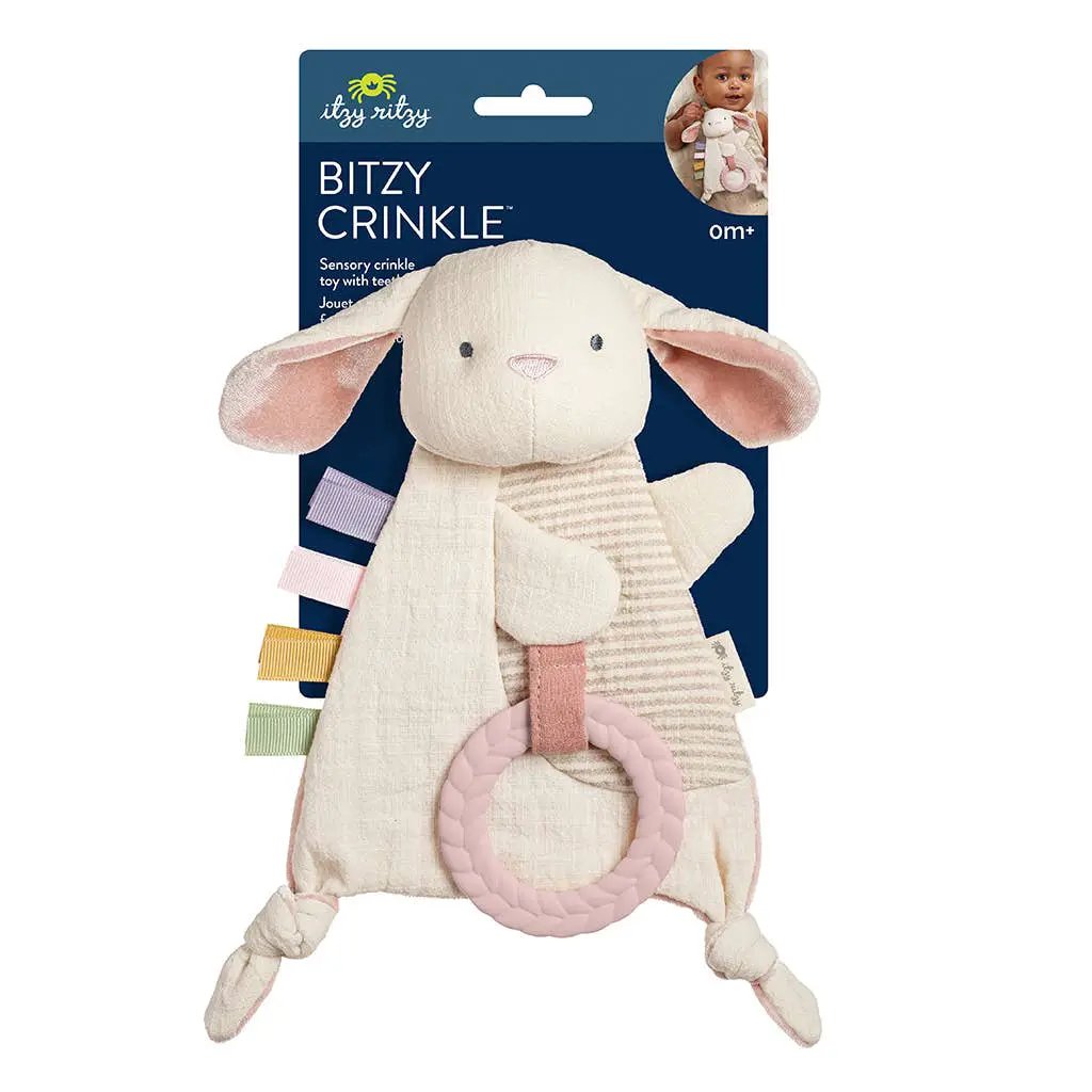 Itzy Ritzy - Bitzy Crinkle™ Sensory Toy with Teether by Itzy Ritzy