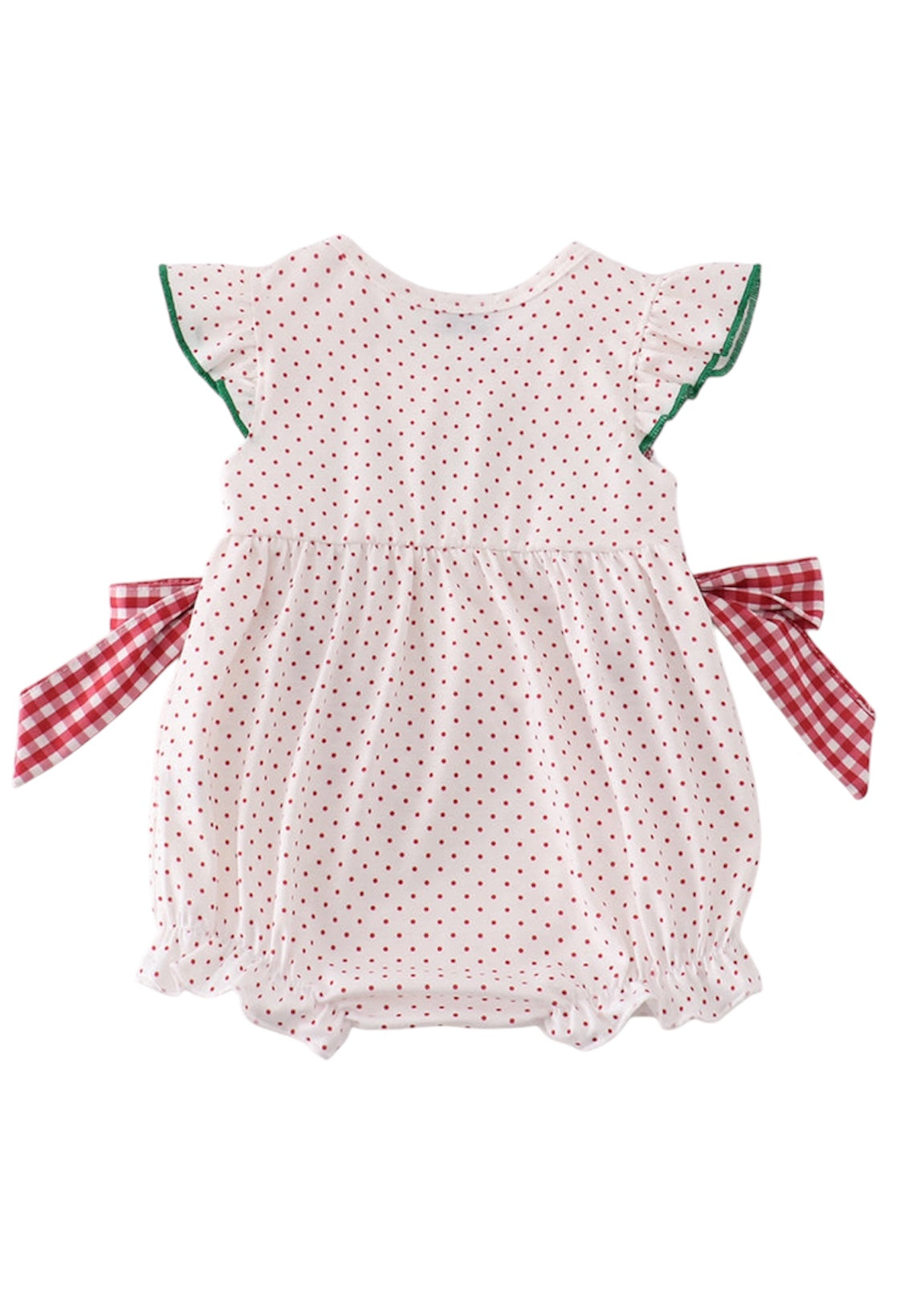 Abby & Evie - Strawberry Embroidery Bubble