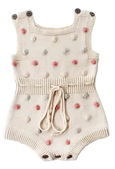 Max and Pippa - Sweater Knit Sleeveless Romper