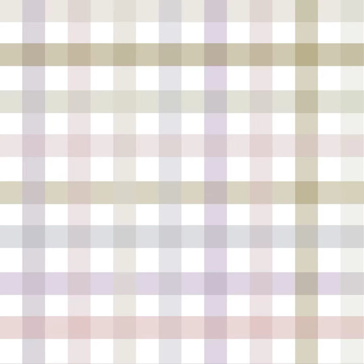 Max and Pippa - Lavender Checked Bamboo Two Piece Pajamas