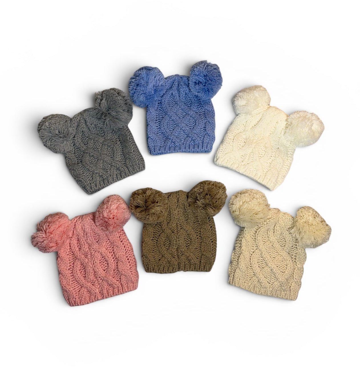 Pom Pom Baby Beanie