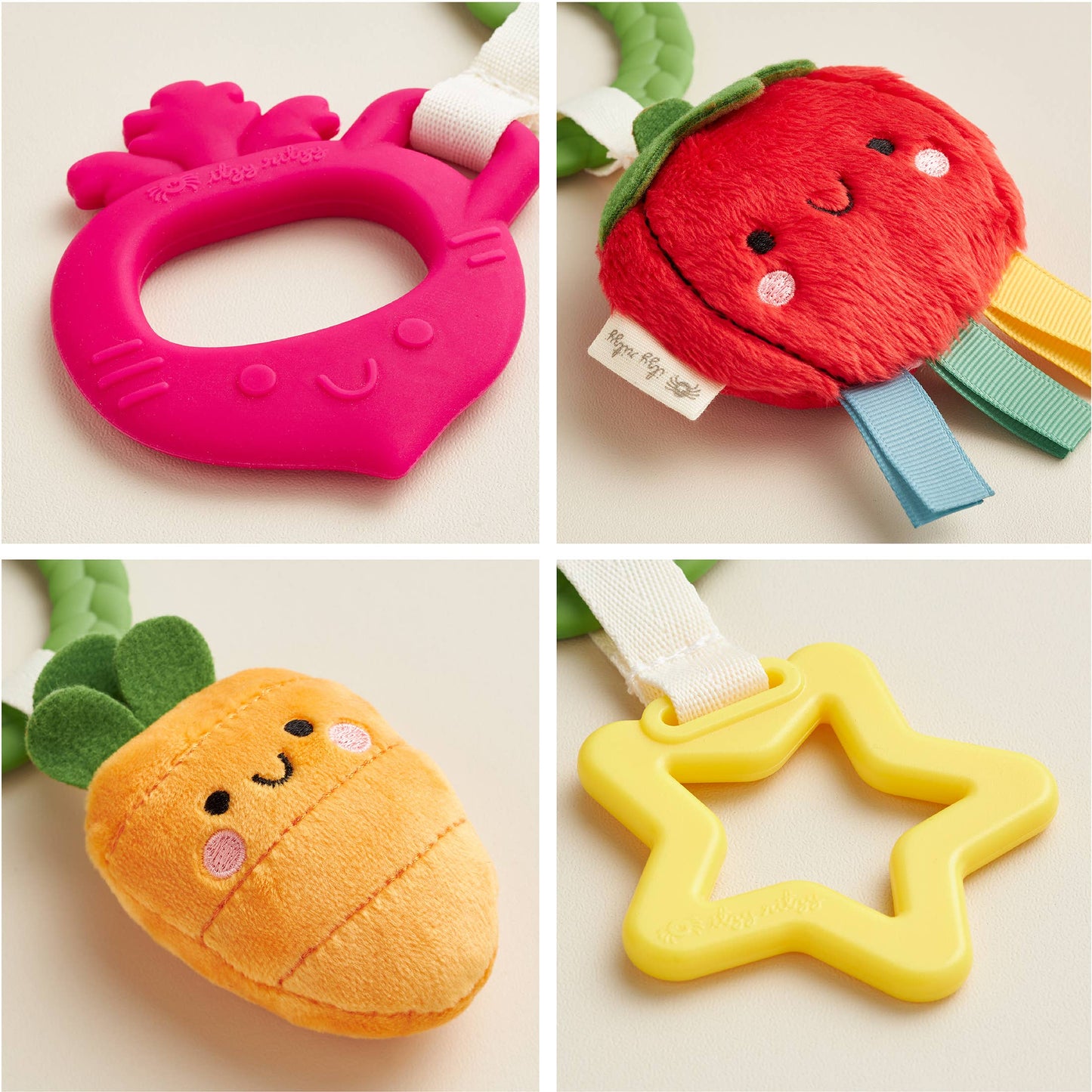 Itzy Ritzy - Bitzy Busy Ring™ Teething Activity Toy - Farm