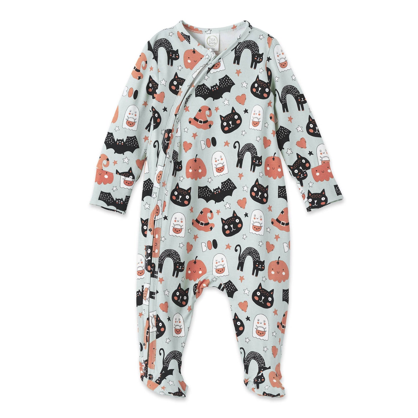 Tesa Babe - Halloween Baby Romper – Soft Bamboo with 2-Way Zipper