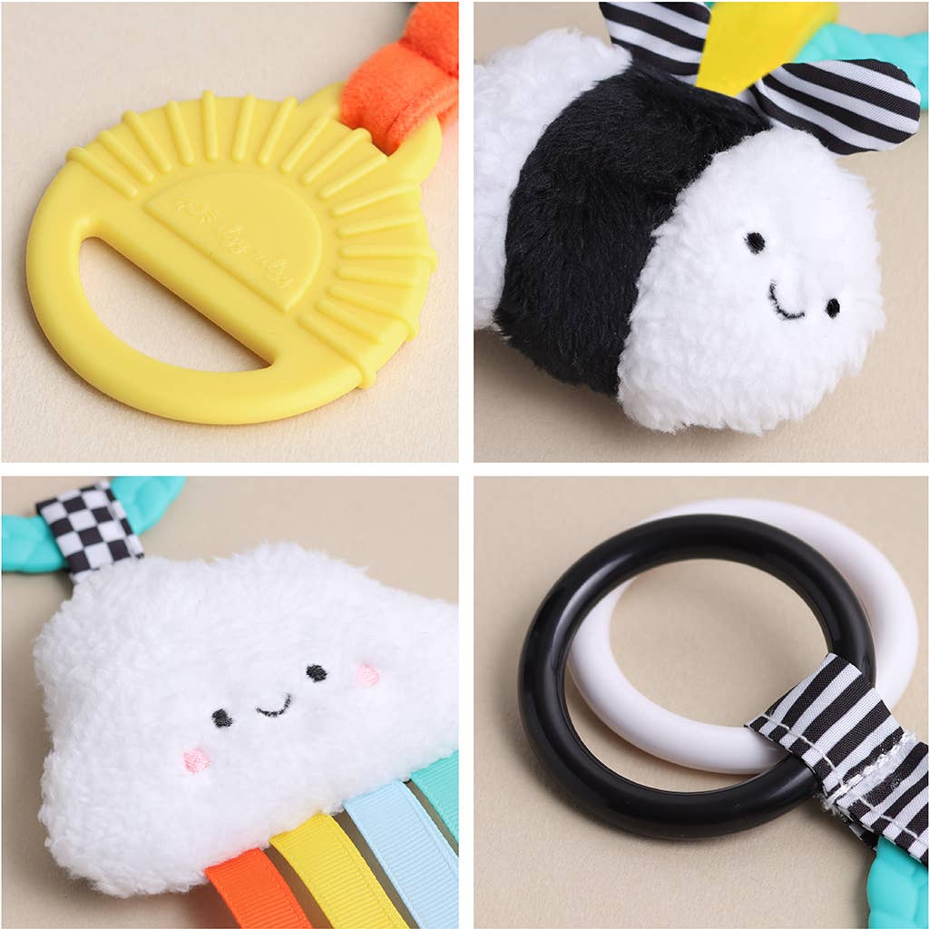 Itzy Ritzy - Bitzy Busy Ring™ Teething Activity Toy - Farm