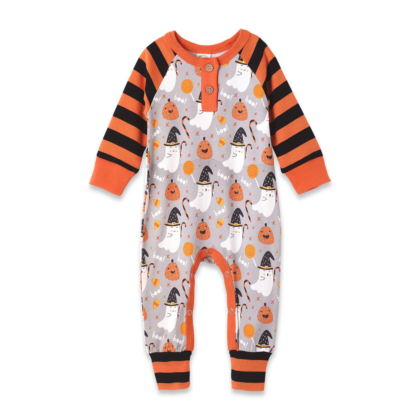 Tesa Babe - Baby's Halloween Boo Bamboo Romper