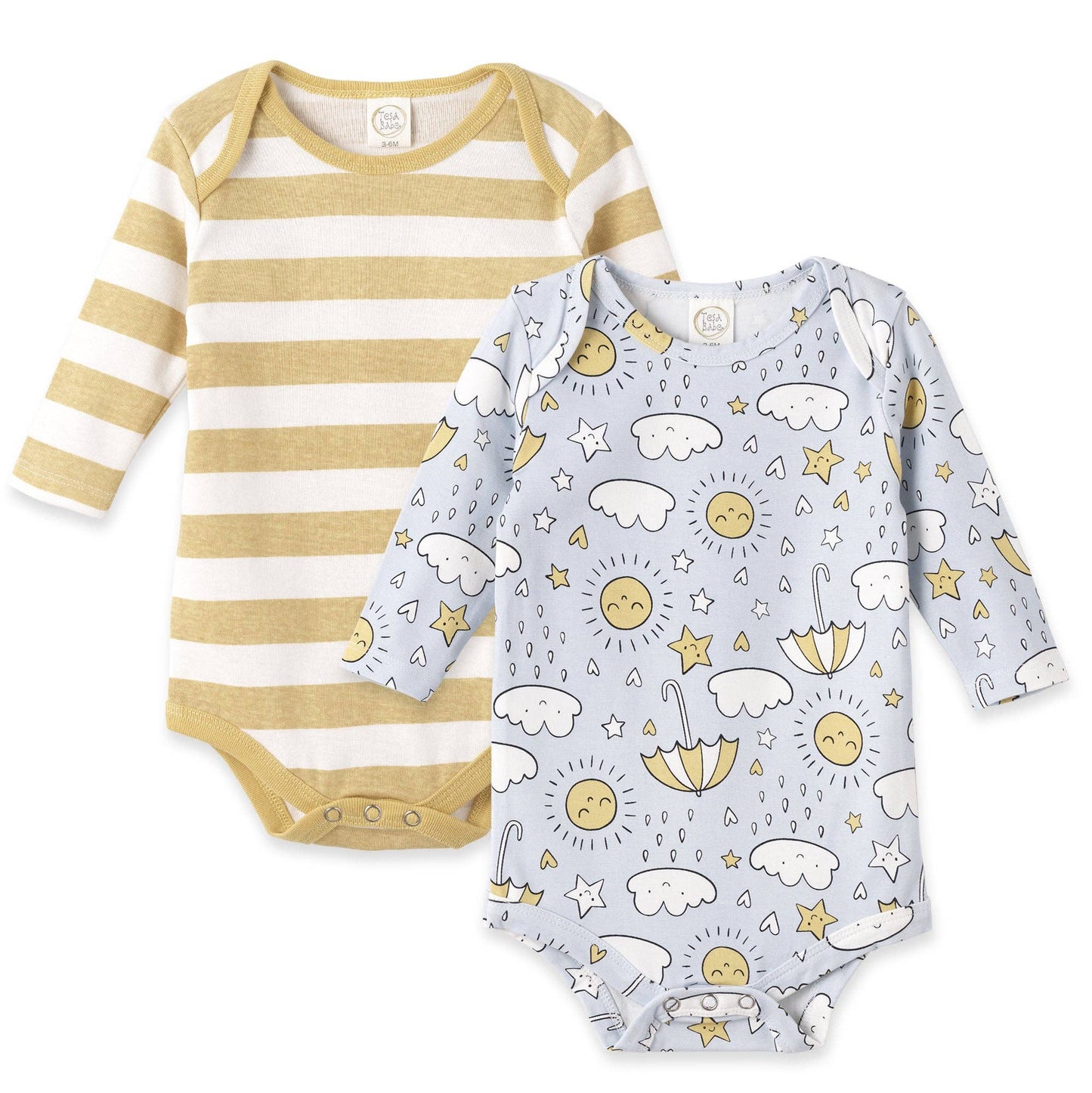Tesa Babe - Set Of 2 Bodysuits - Baby Sunshine