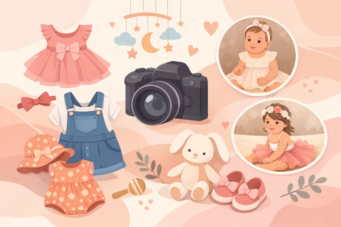 15 Baby Girl Photo Outfit Ideas to Copy