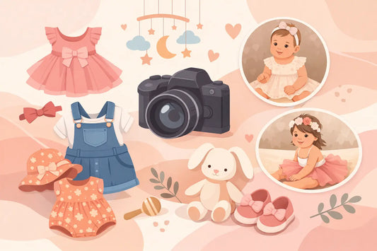15 Baby Girl Photo Outfit Ideas to Copy