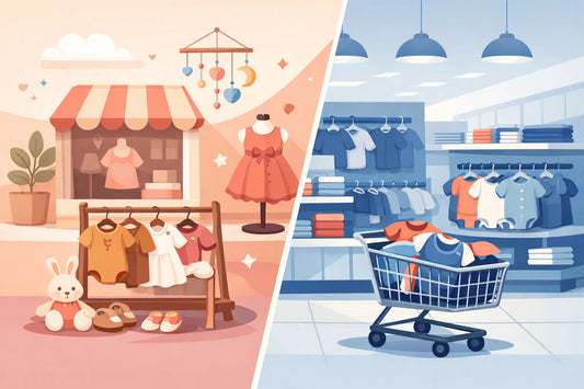 Boutique vs Big Box Baby Clothes