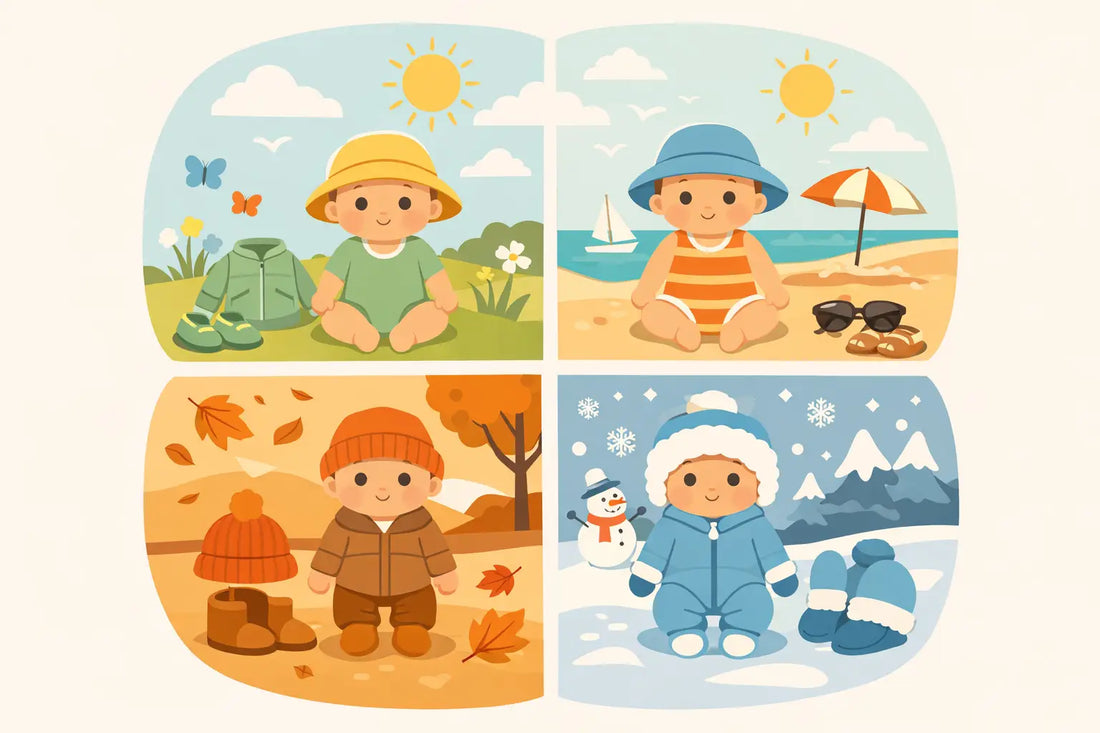 A Practical Guide to Dressing Babies by Season