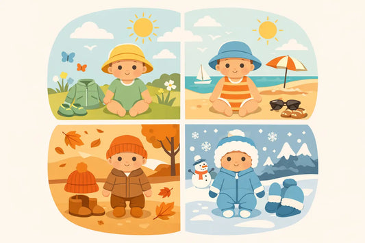 A Practical Guide to Dressing Babies by Season