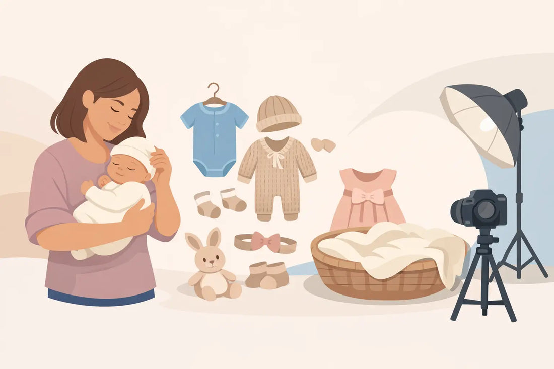 How to Dress Newborn for Photos