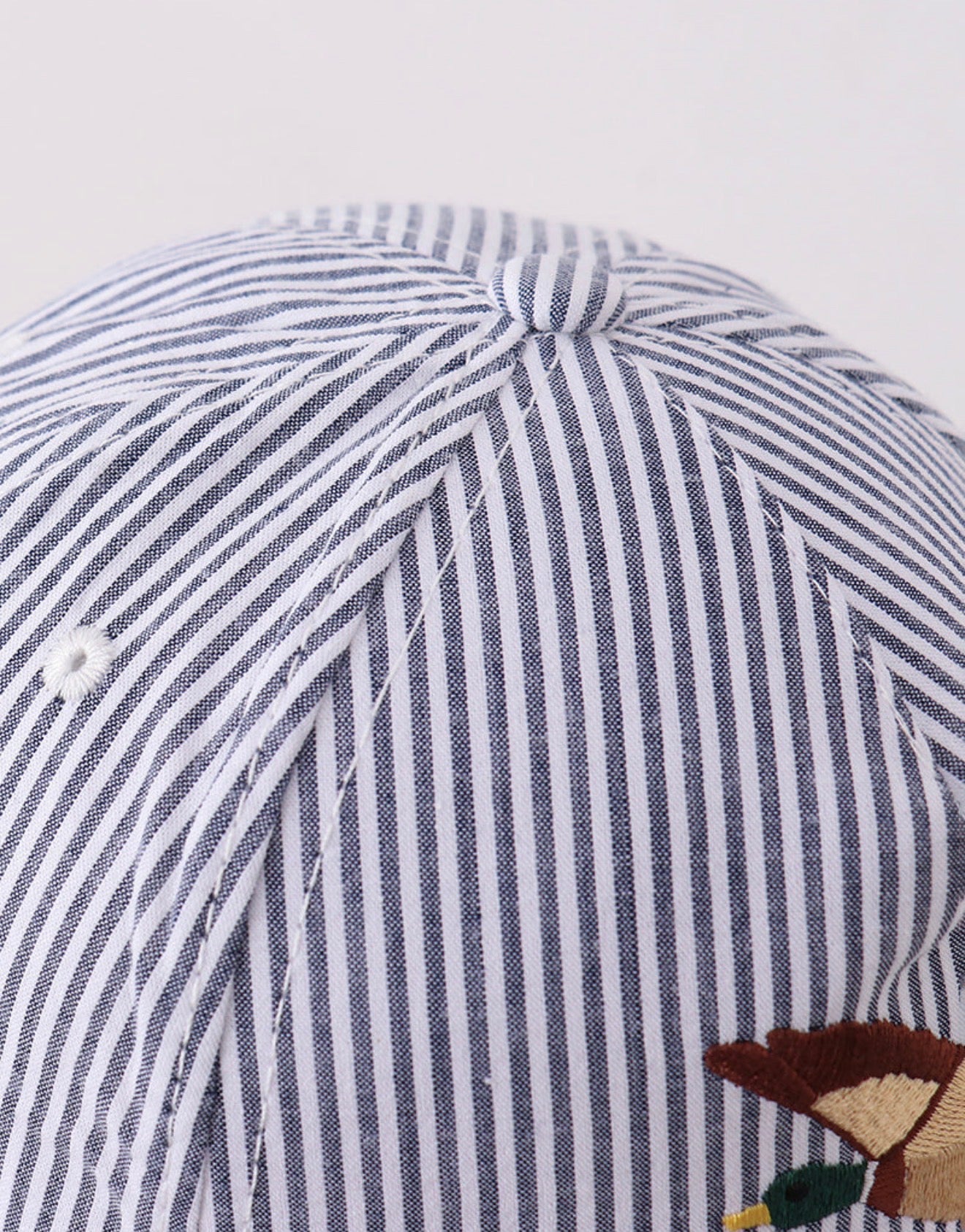 Kids Duck Seersucker Hat