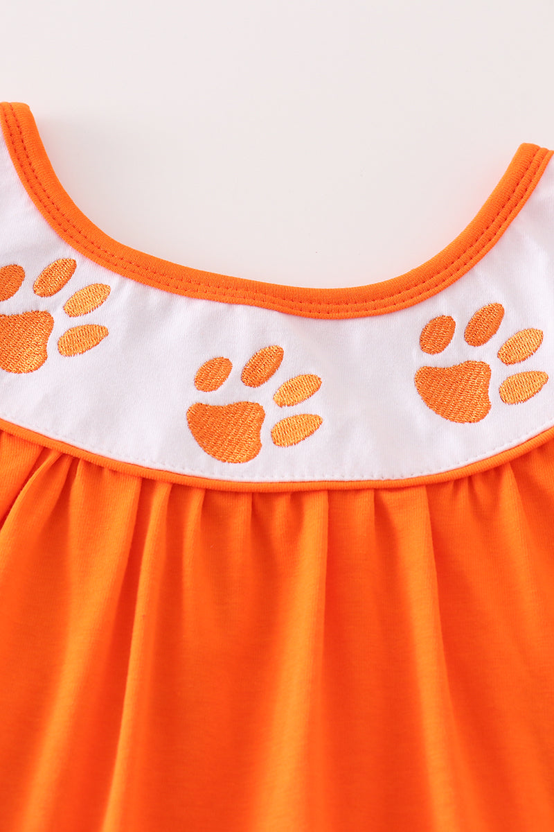 Abby & Evie - Clemson Embroidery Dress