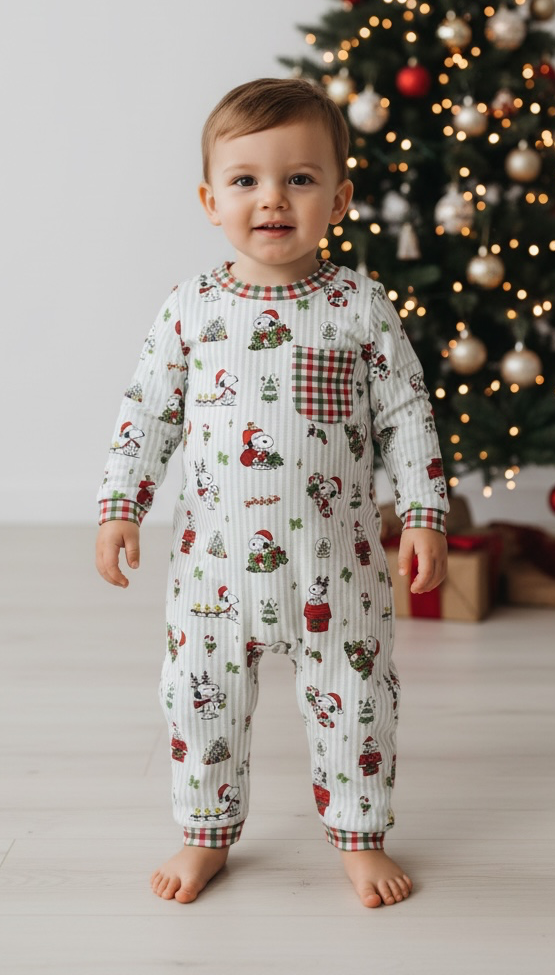 Max and Pippa | A Dog’s Christmas Romper