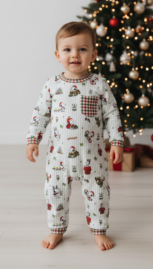 Max and Pippa | A Dog’s Christmas Romper