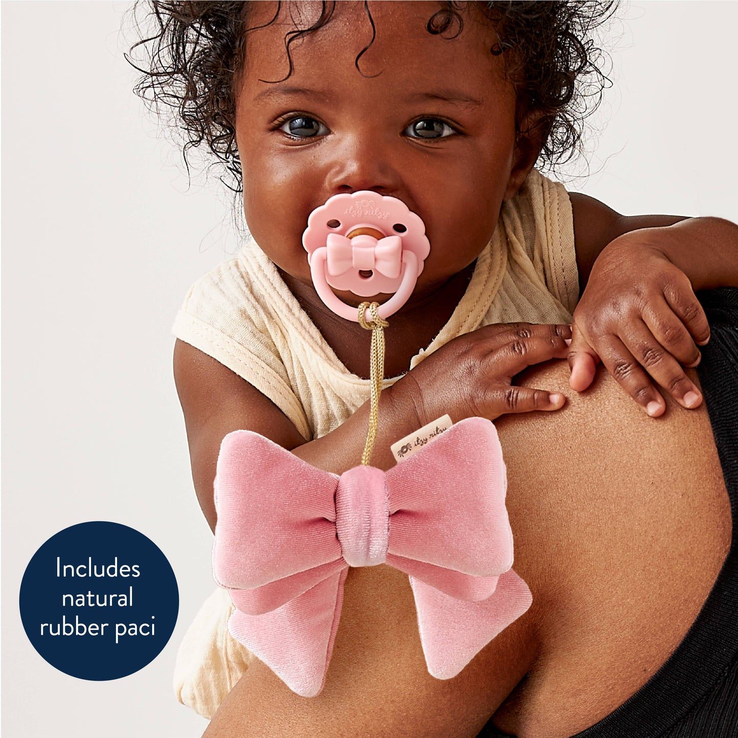 Itzy Ritzy - *NEW* Bitzy Pal Natural Rubber Pacifier & Stuffed Animal