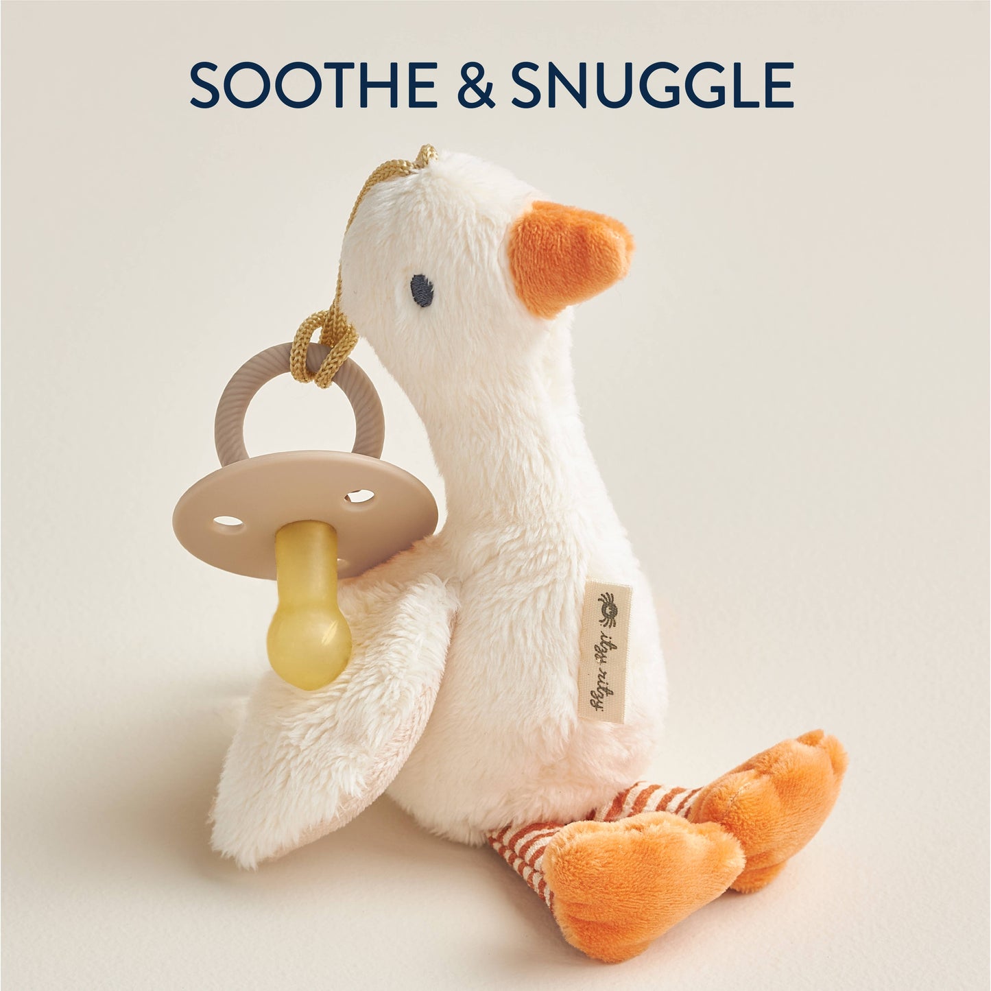 Itzy Ritzy - *NEW* Bitzy Pal Natural Rubber Pacifier & Stuffed Animal