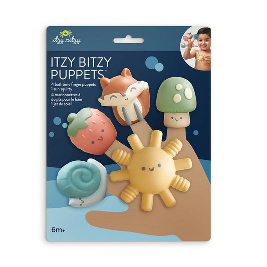 Itzy Ritzy - Itzy Bitzy Puppets™ - Bath + Storytelling Toys