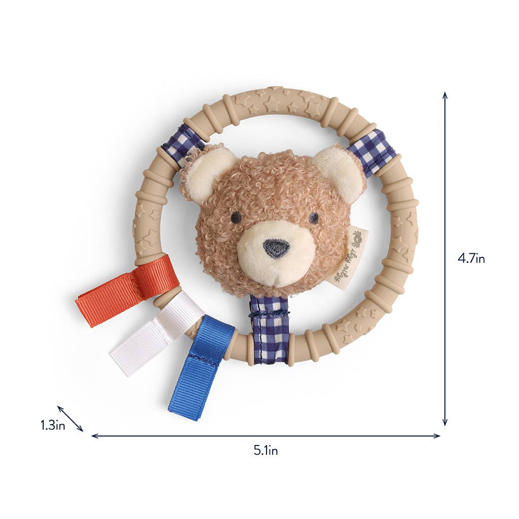 Itzy Ritzy - *NEW* Itzy Ring Pal™ - Teething Ring with Plush Character