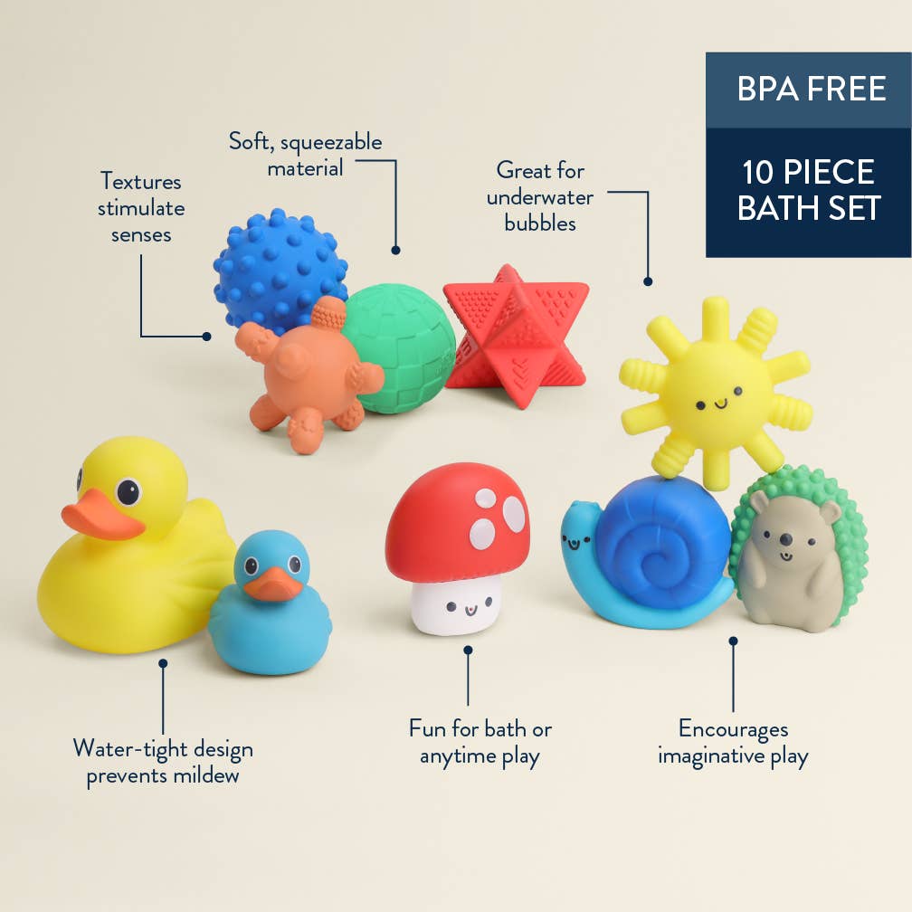 Itzy Ritzy - *NEW* Itzy Splash Gift Set™ Soft Bath + Water Toys
