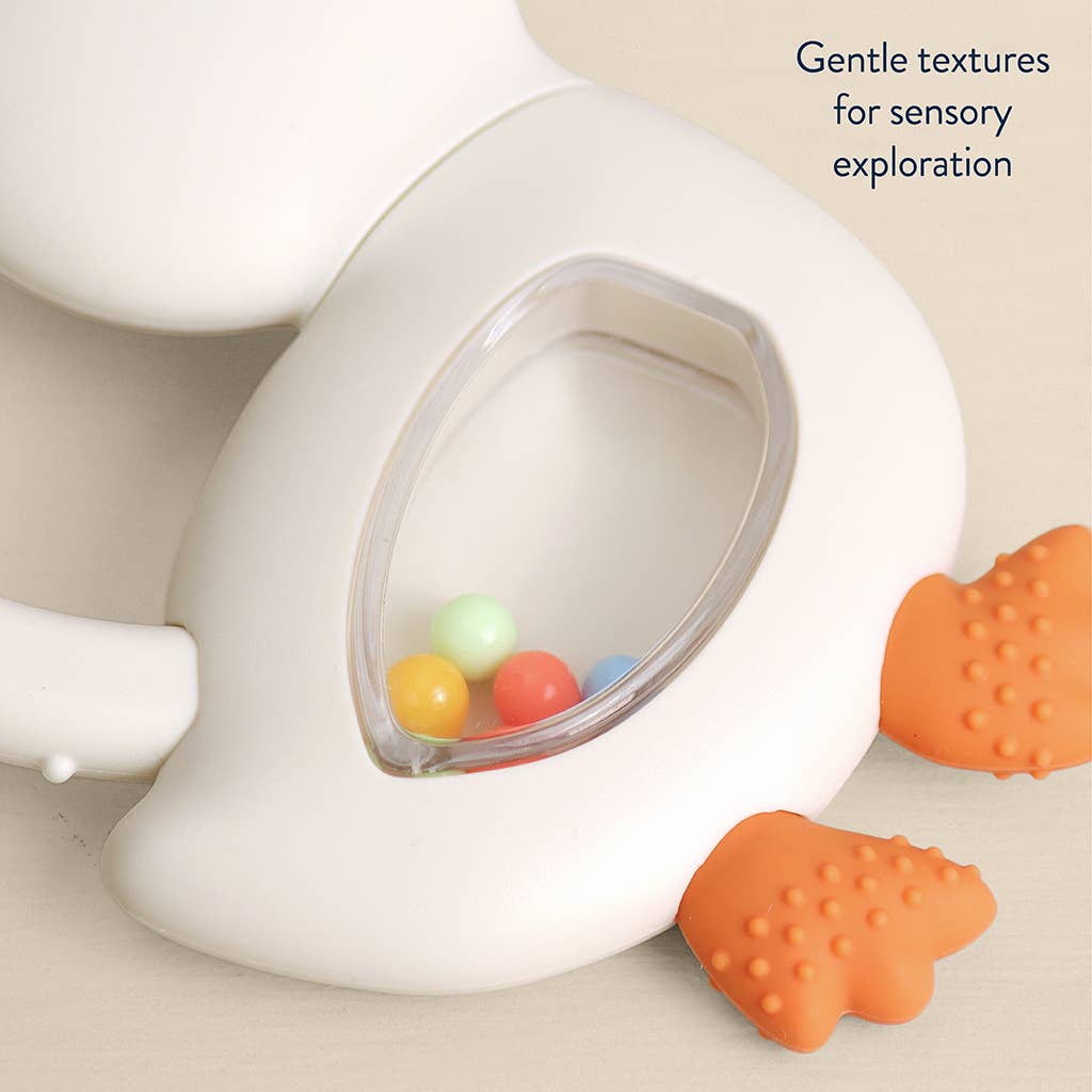 Itzy Ritzy - "NEW" Bitzy Shake™ - Silicone Teether with Rattle