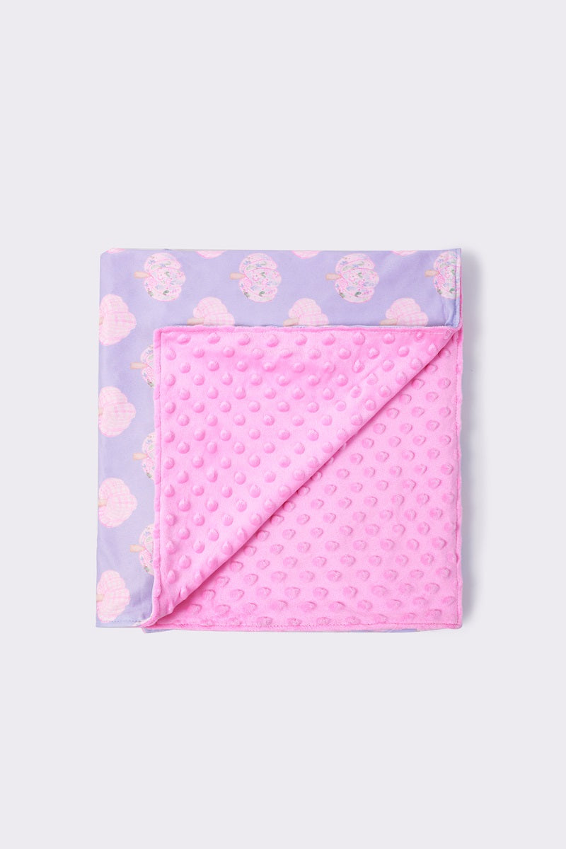 Sassy Soul - Pink Pumpkin Baby Blanket