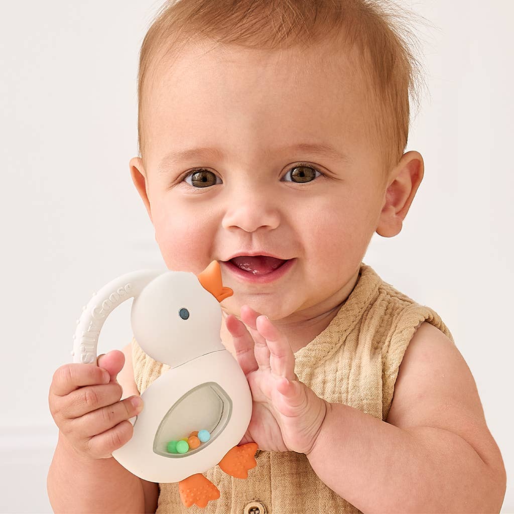 Itzy Ritzy - "NEW" Bitzy Shake™ - Silicone Teether with Rattle