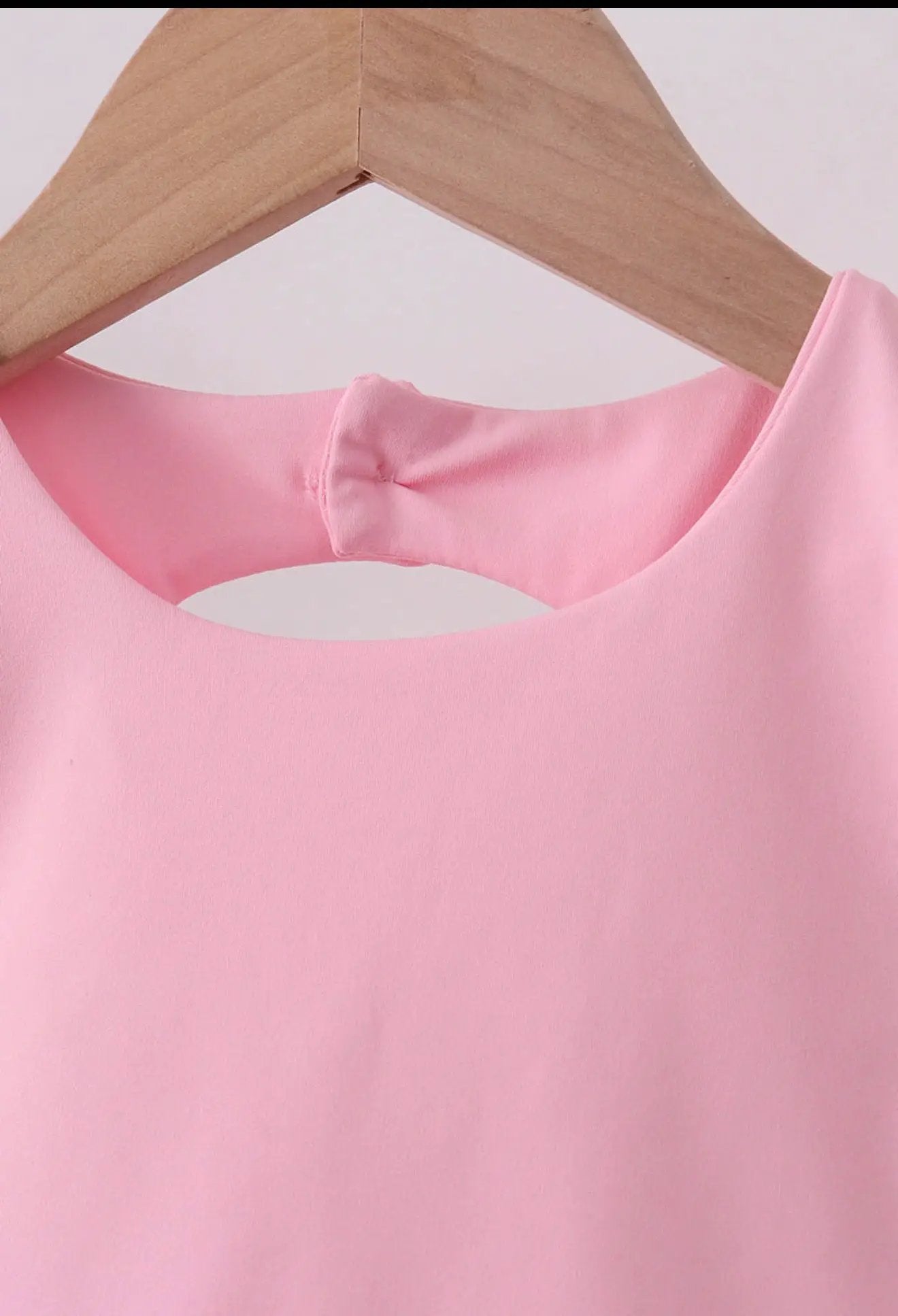 Pink Scalloped Active Shorts Set by Abby & Evie
