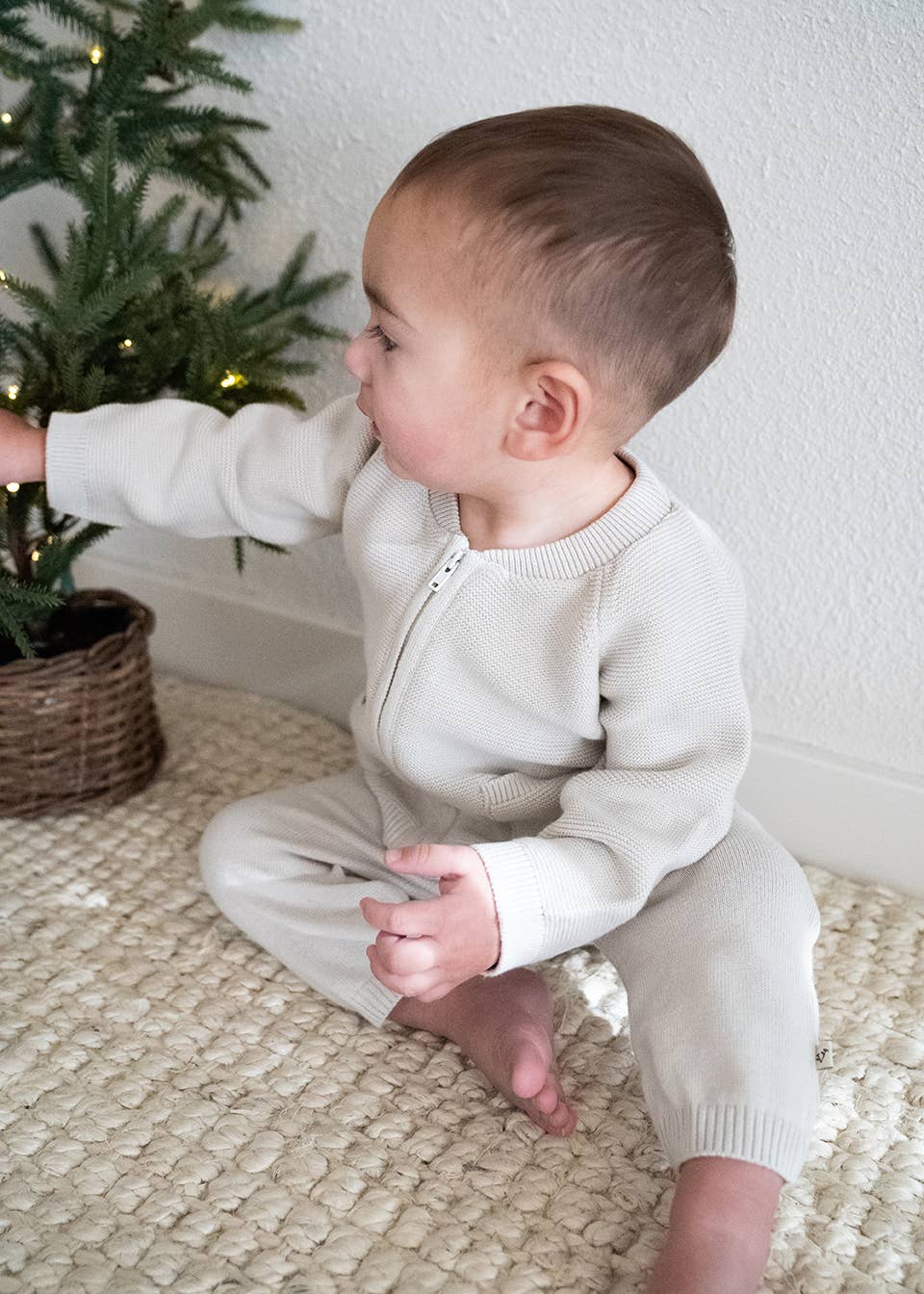 Viverano Organics - Baby Side Pocket Sweater Knit Pants (Organic Cotton)