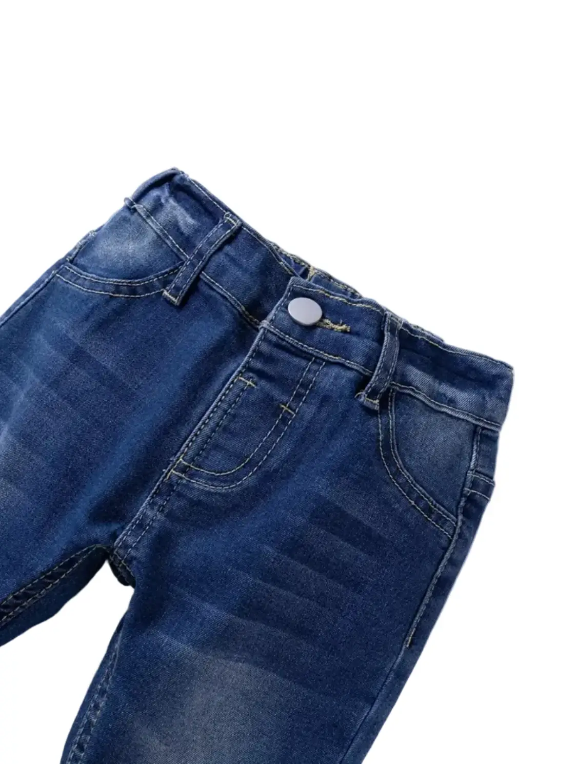 Sample Sale - Boys - Denim Jeans - Dark Blue - Dinosaur Pocket by Max and Pippa