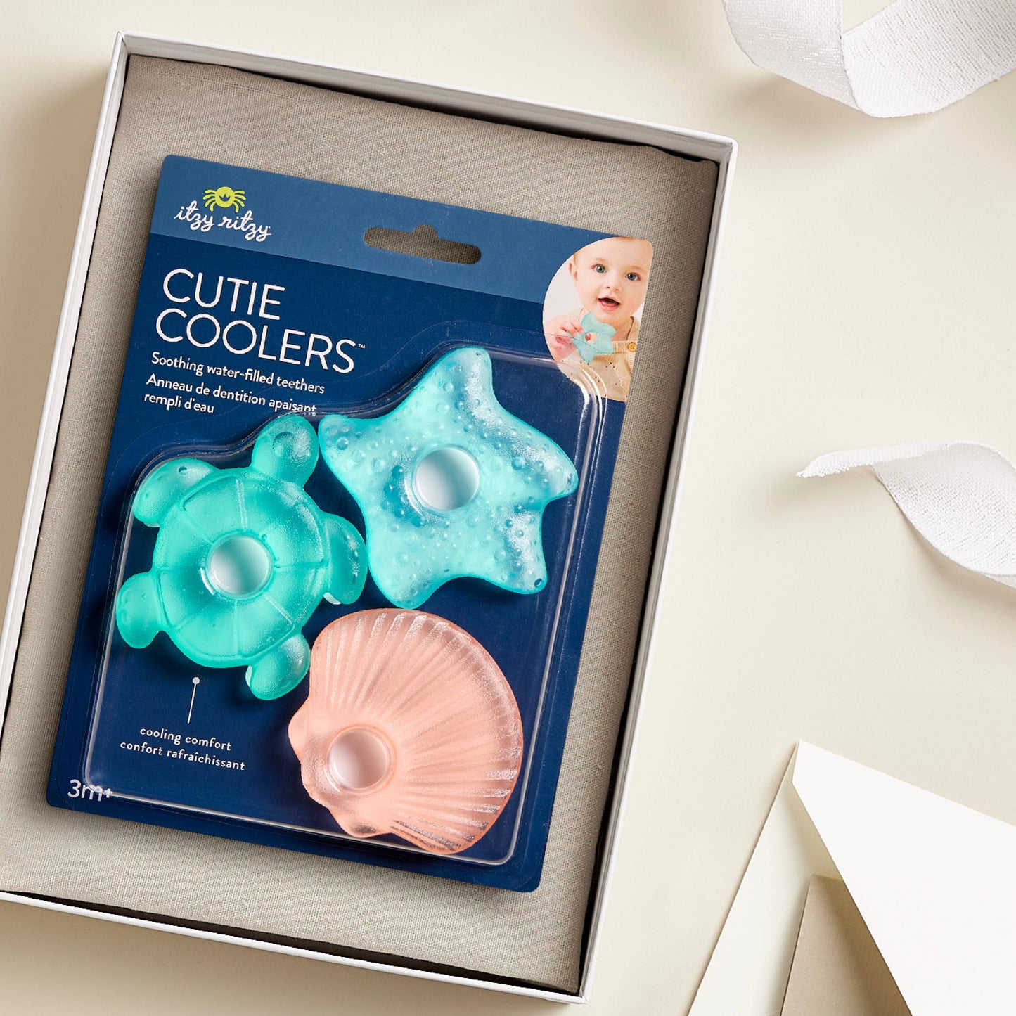 Itzy Ritzy - Cutie Coolers™ Water Filled Teethers (3-pack)