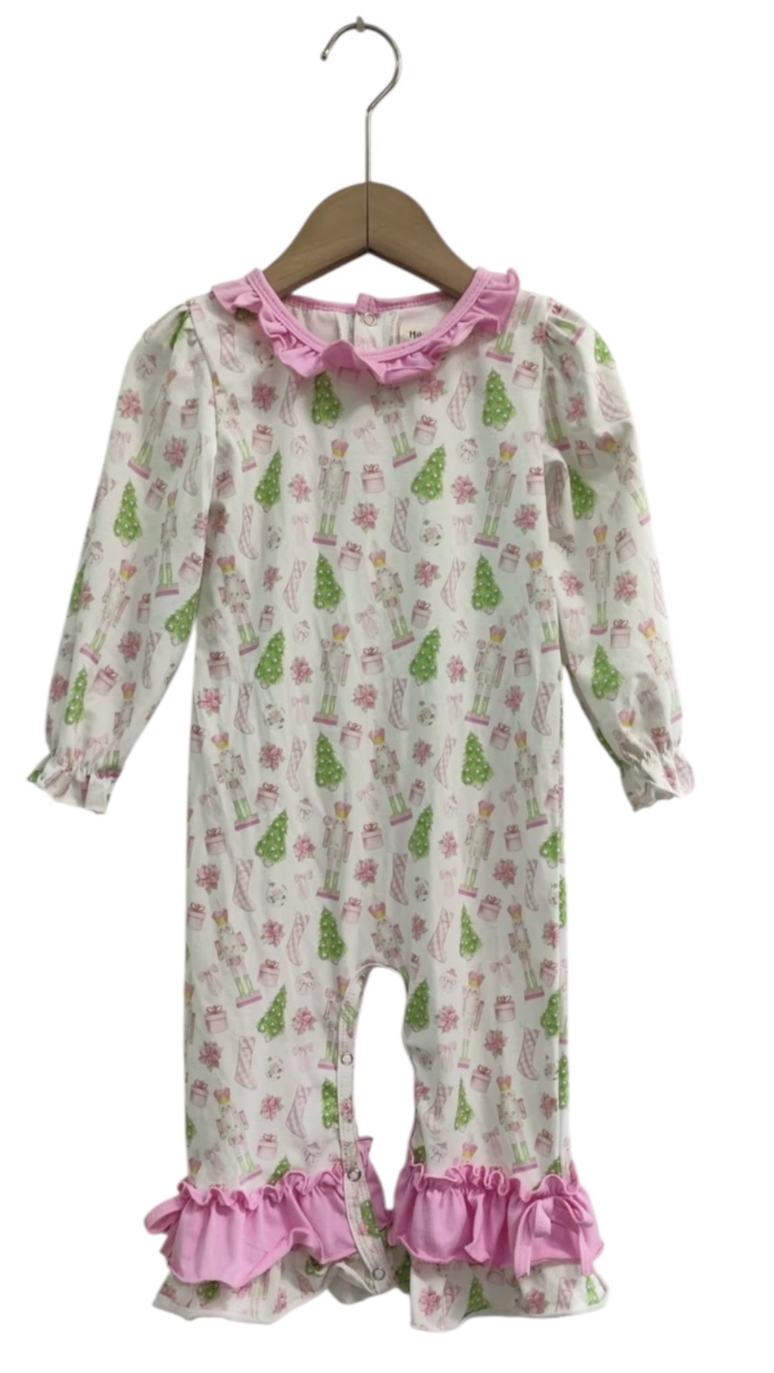 Max and Pippa - Nutcracker Romper