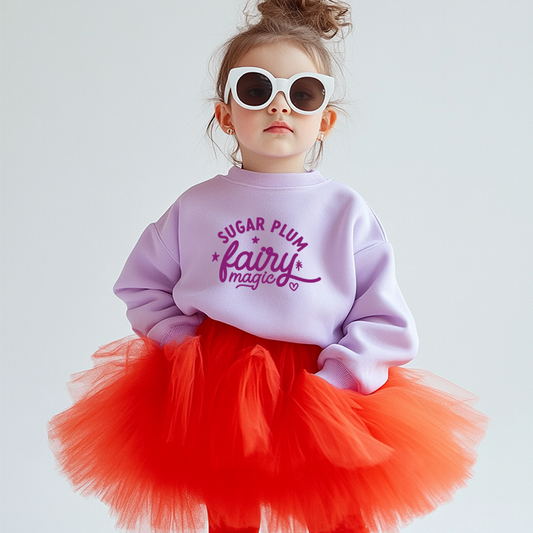 Holland Ave Clothing - Sugar Plum Fairy | Girls Christmas Sweatshirt