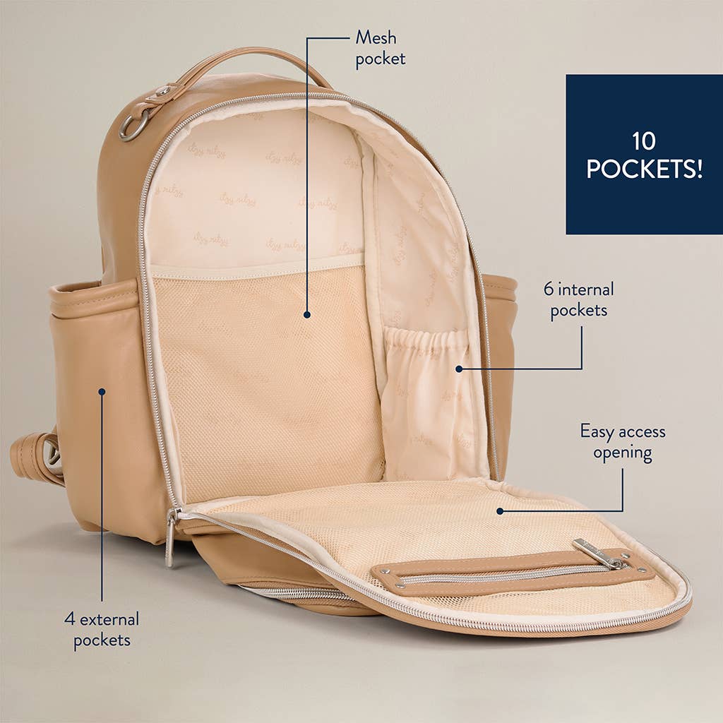 Itzy Ritzy - Chai Itzy Mini Plus™ Diaper Bag Backpack