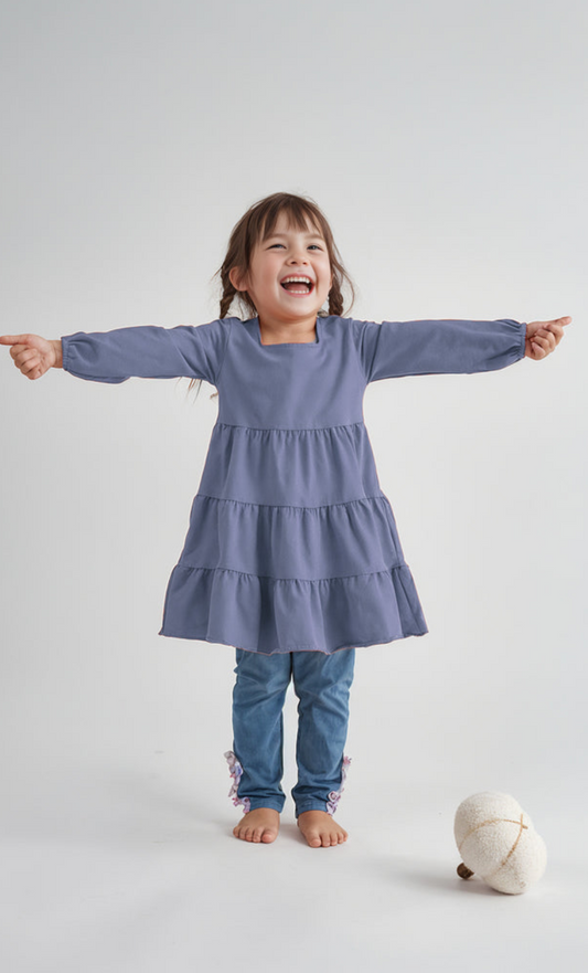 Abby & Evie Blue Dress