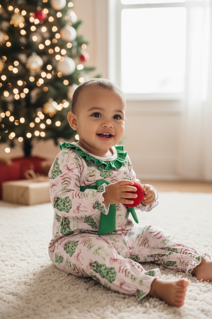 Max and Pippa - Snack Cakes Romper