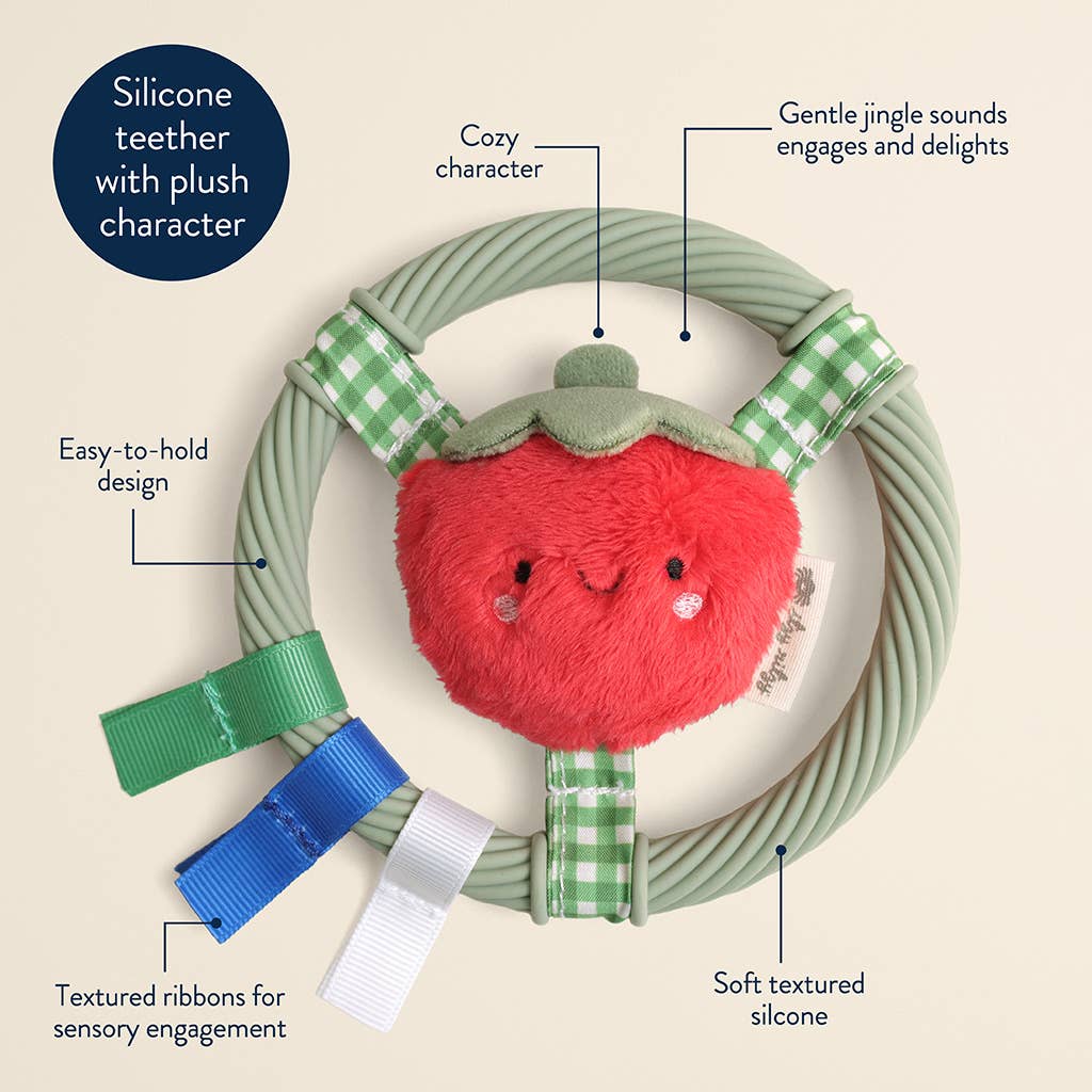 Itzy Ritzy - *NEW* Itzy Ring Pal™ - Teething Ring with Plush Character