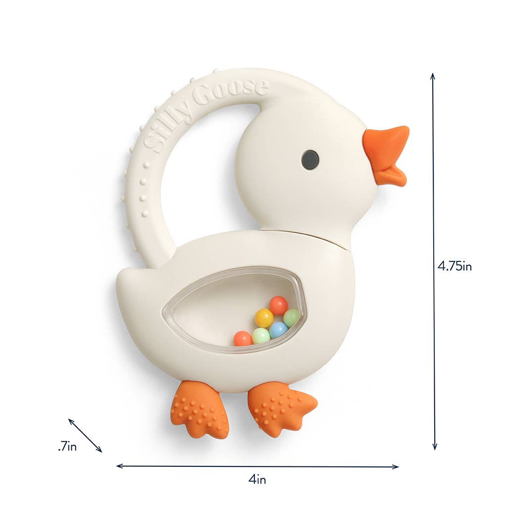 Itzy Ritzy - "NEW" Bitzy Shake™ - Silicone Teether with Rattle