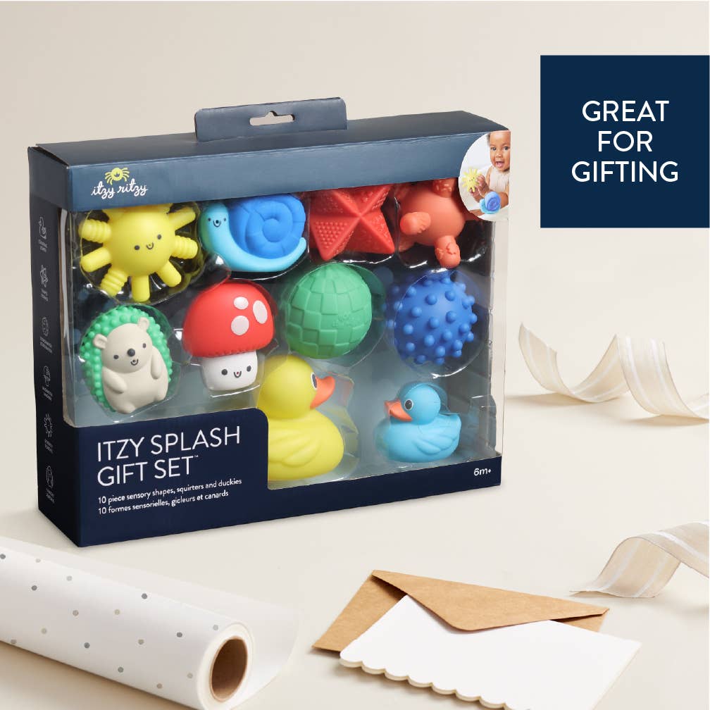 Itzy Ritzy - *NEW* Itzy Splash Gift Set™ Soft Bath + Water Toys