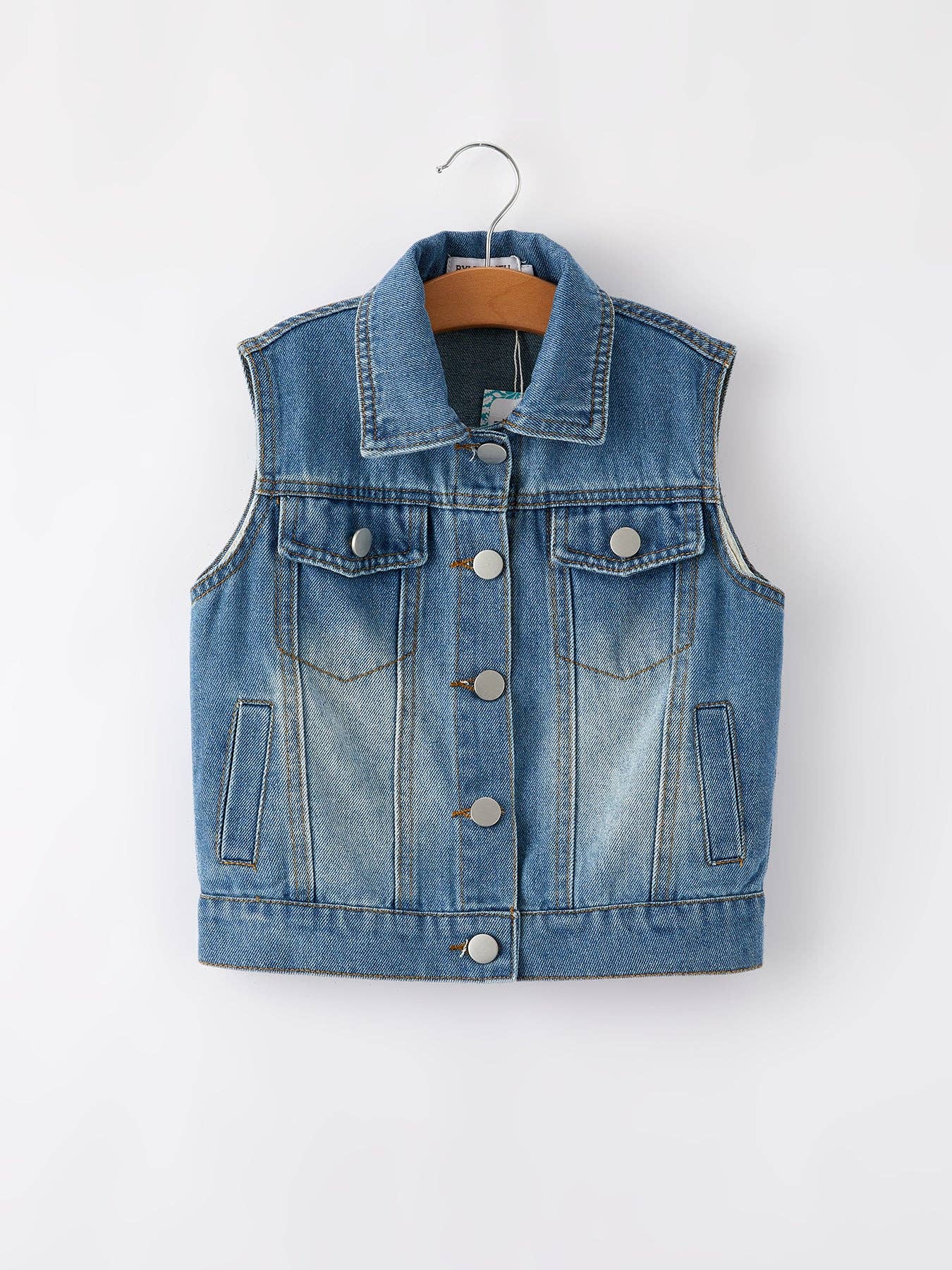 Rylee Faith Designs - “SWIFTIE” Girls Denim Vest