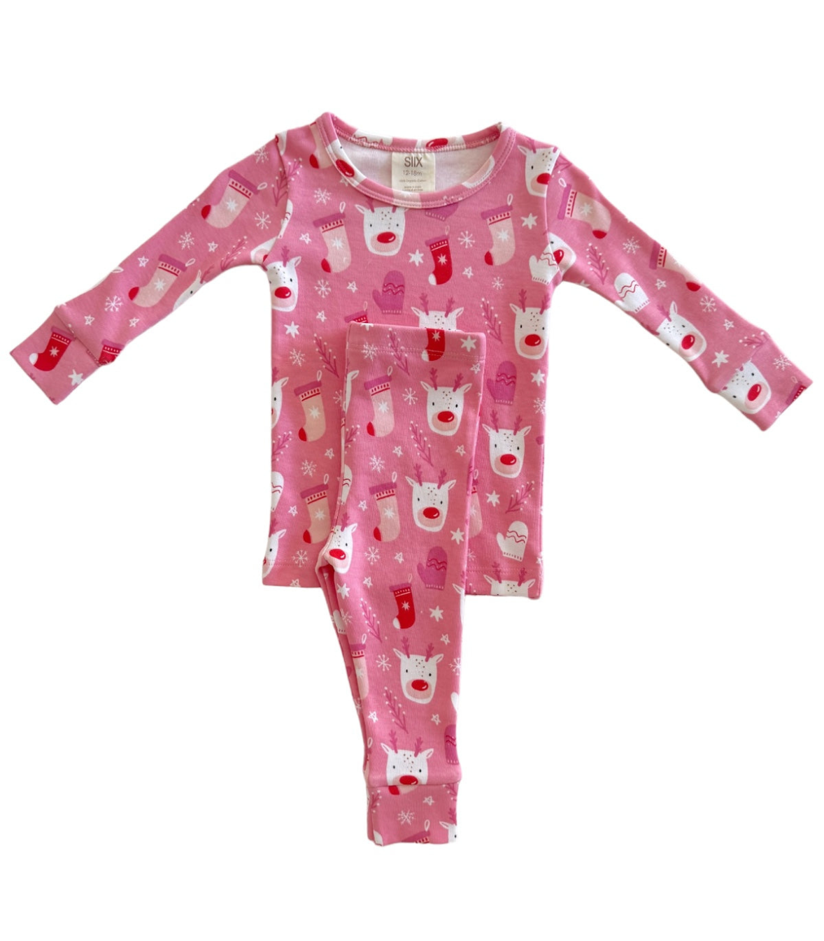 SIIX Collection - Reindeer Pink / Organic 2-Piece Set