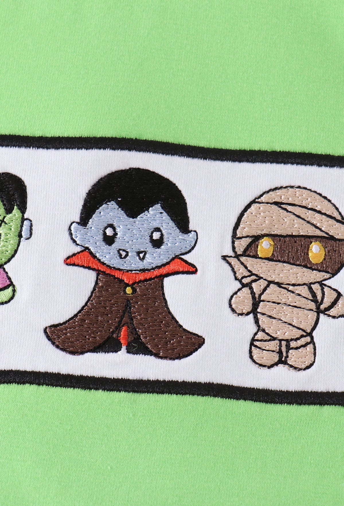 Abby & Evie | Halloween Embroidered Shirt